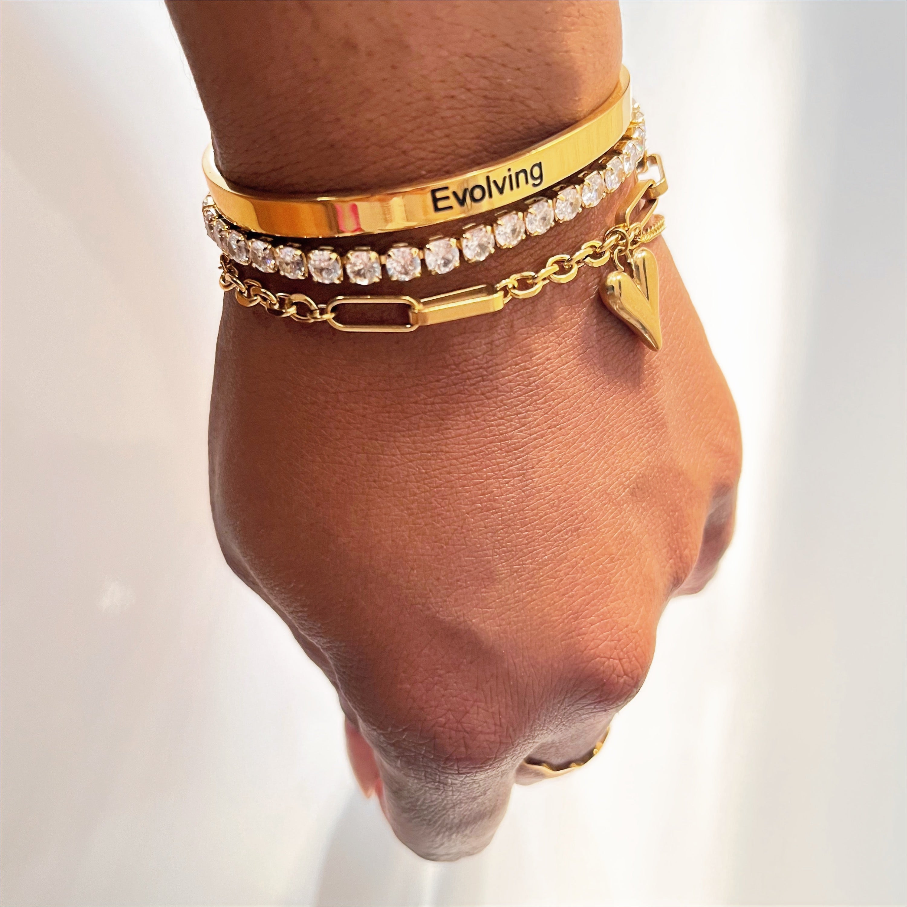 "Evolving" Bracelet Cuff