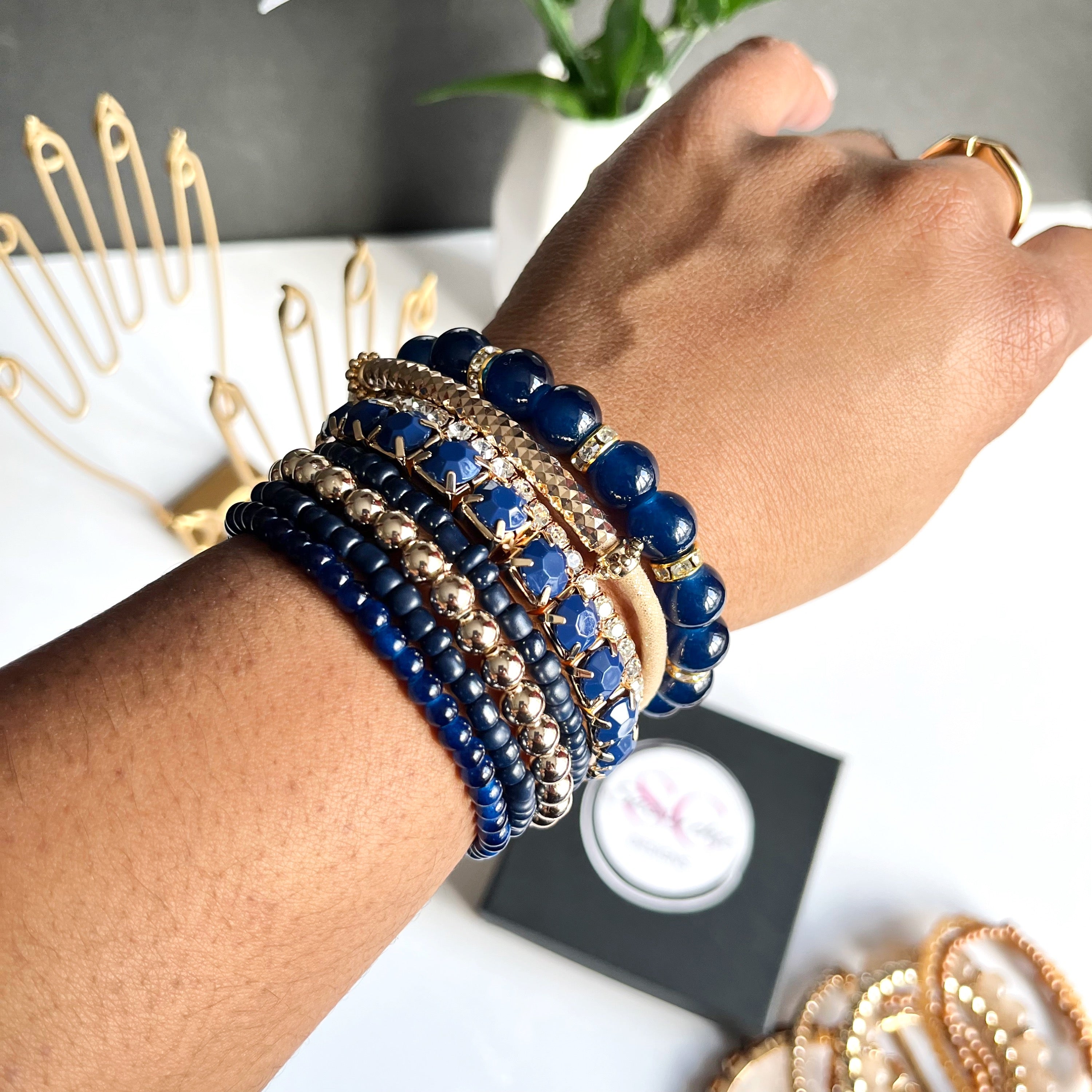 Navy Blue Stack