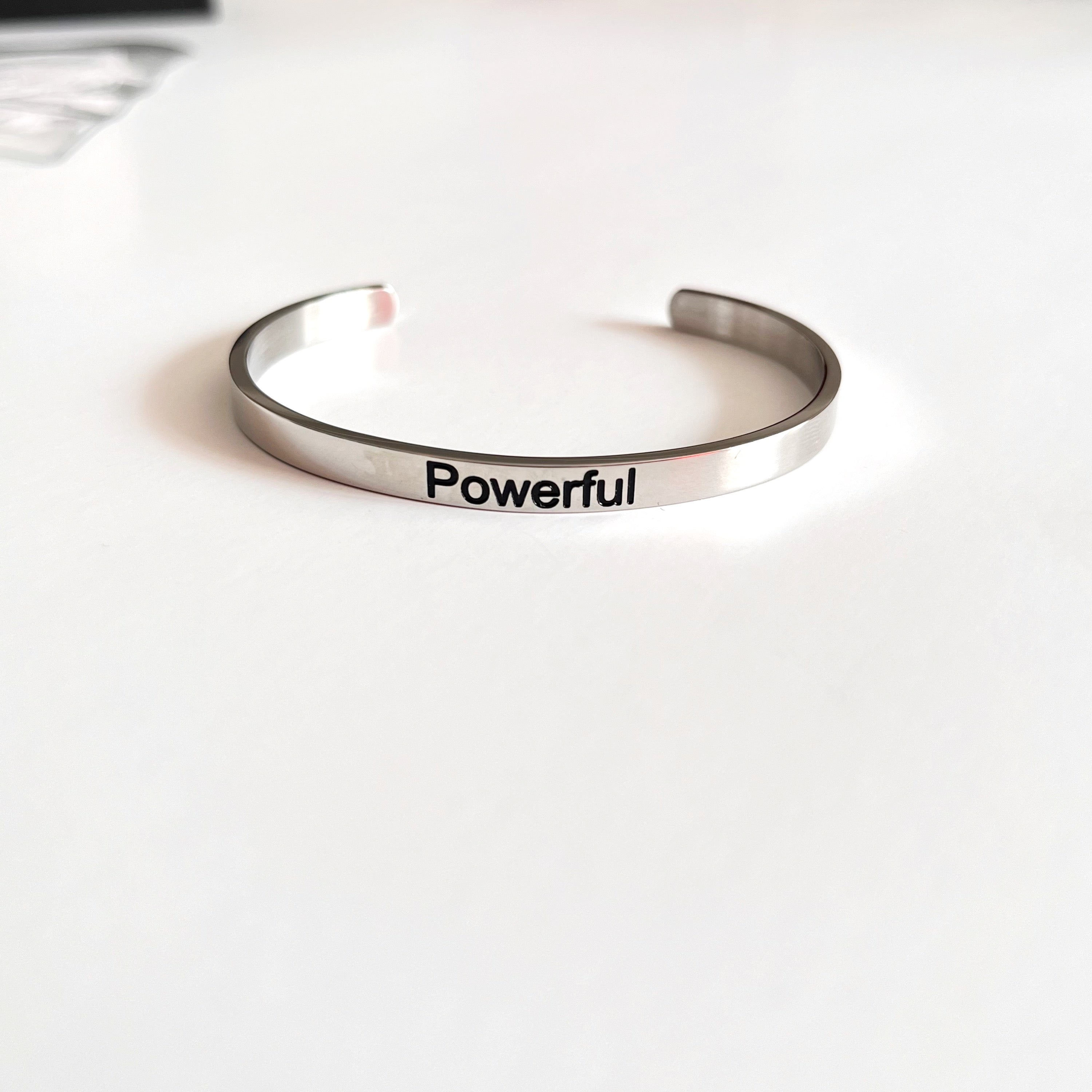 "Powerful" Bracelet Cuff