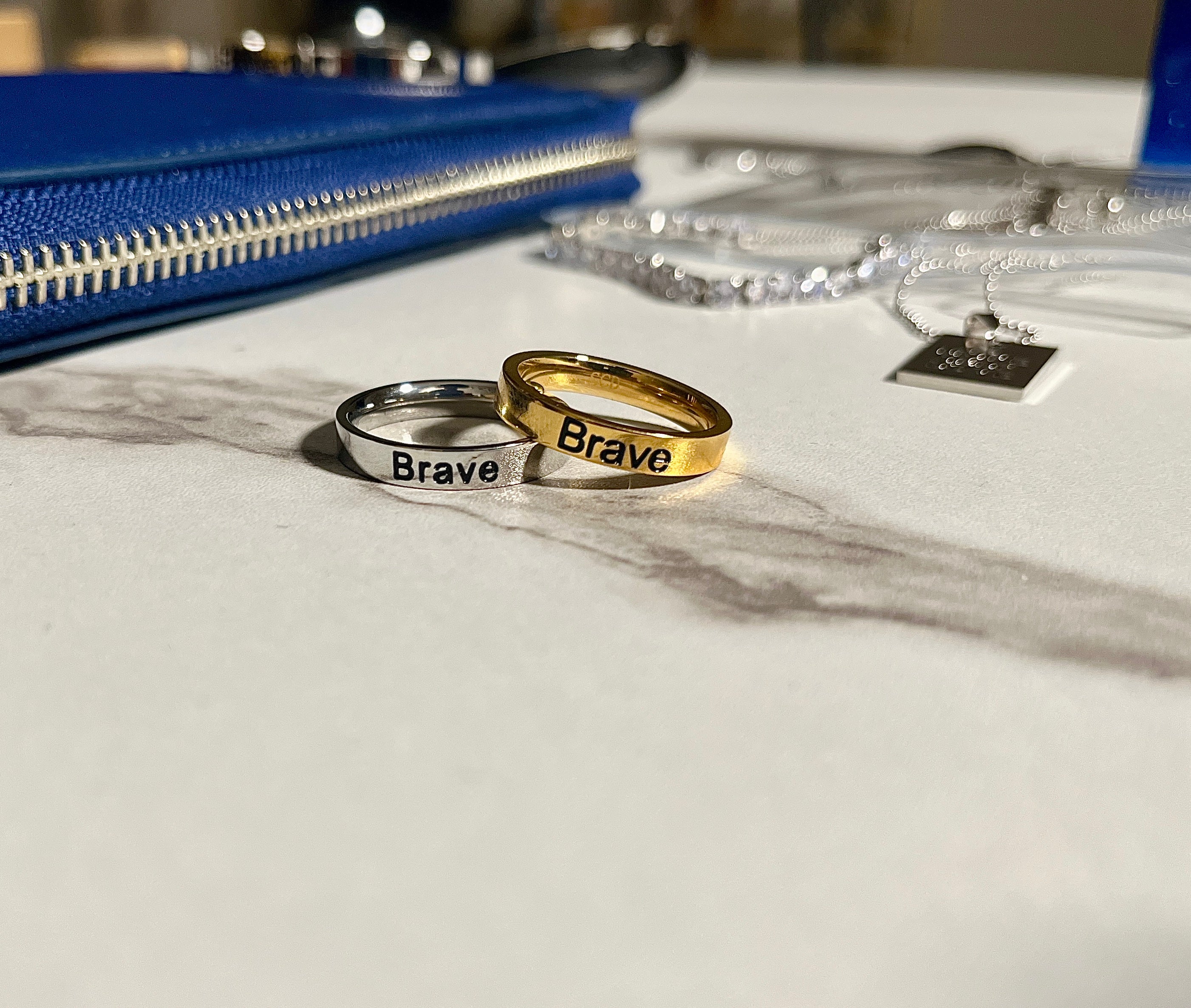 "Brave" Ring