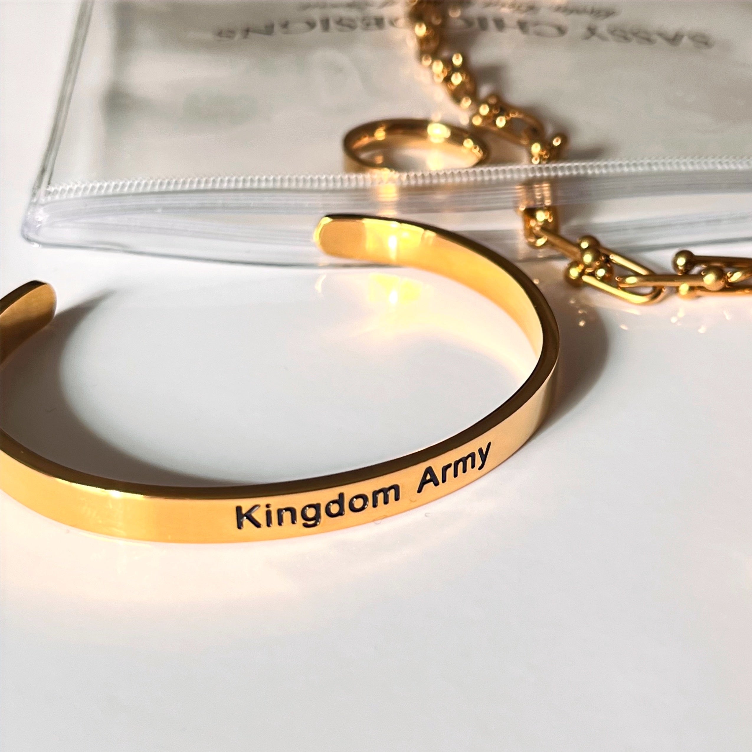 "Kingdom Army" Cuff