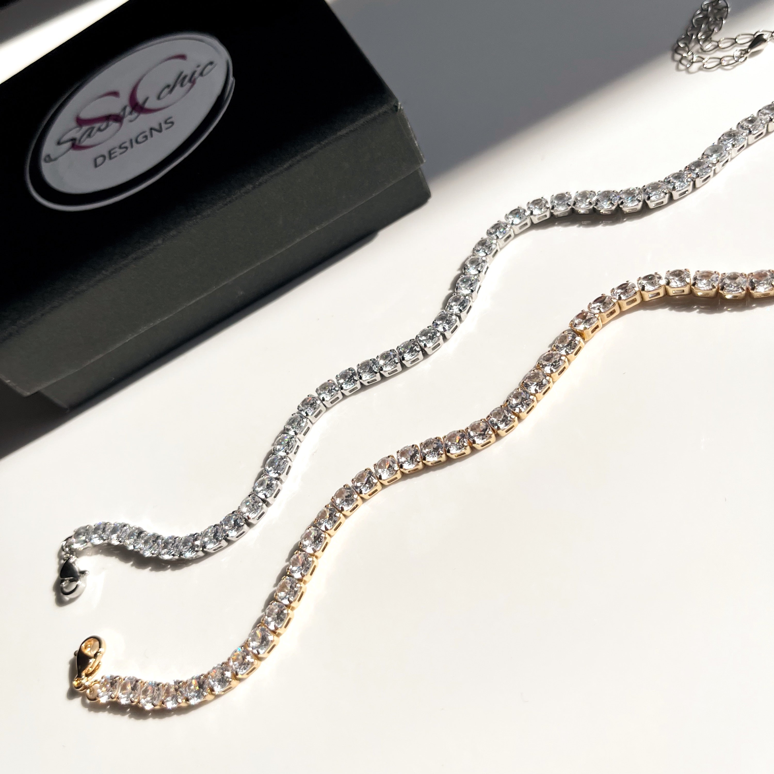 "Lola" CZ Anklet Bracelet