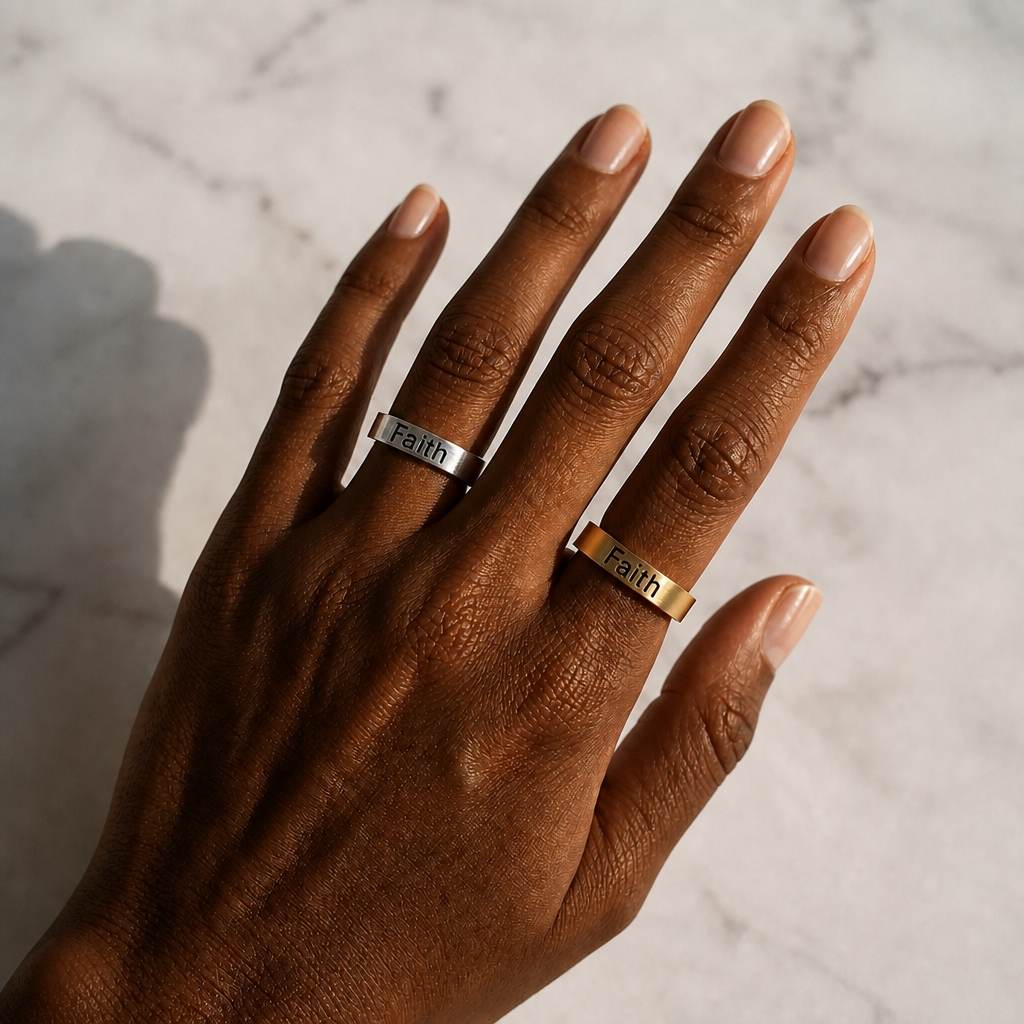 "Faith" Ring