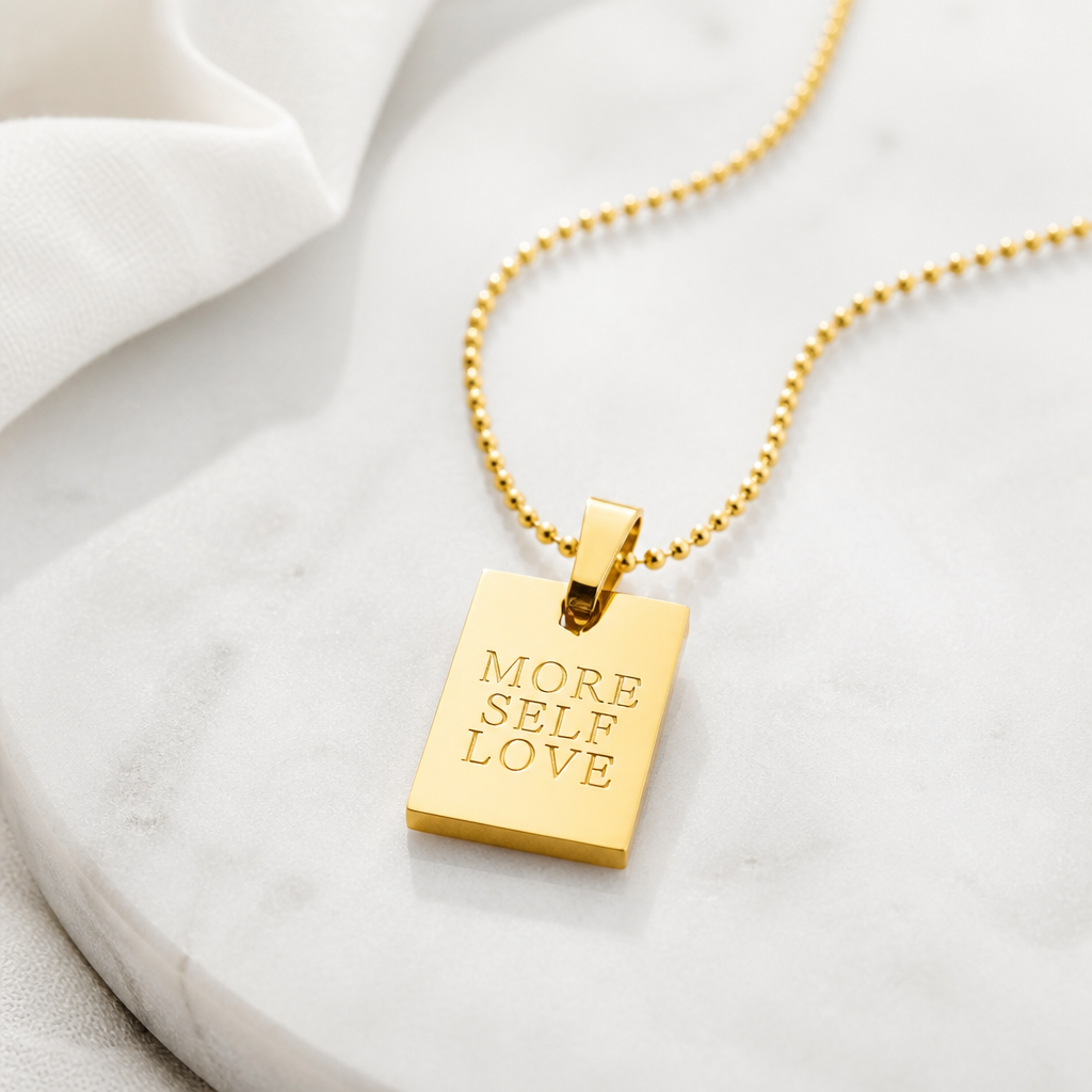 “More self love” Necklace