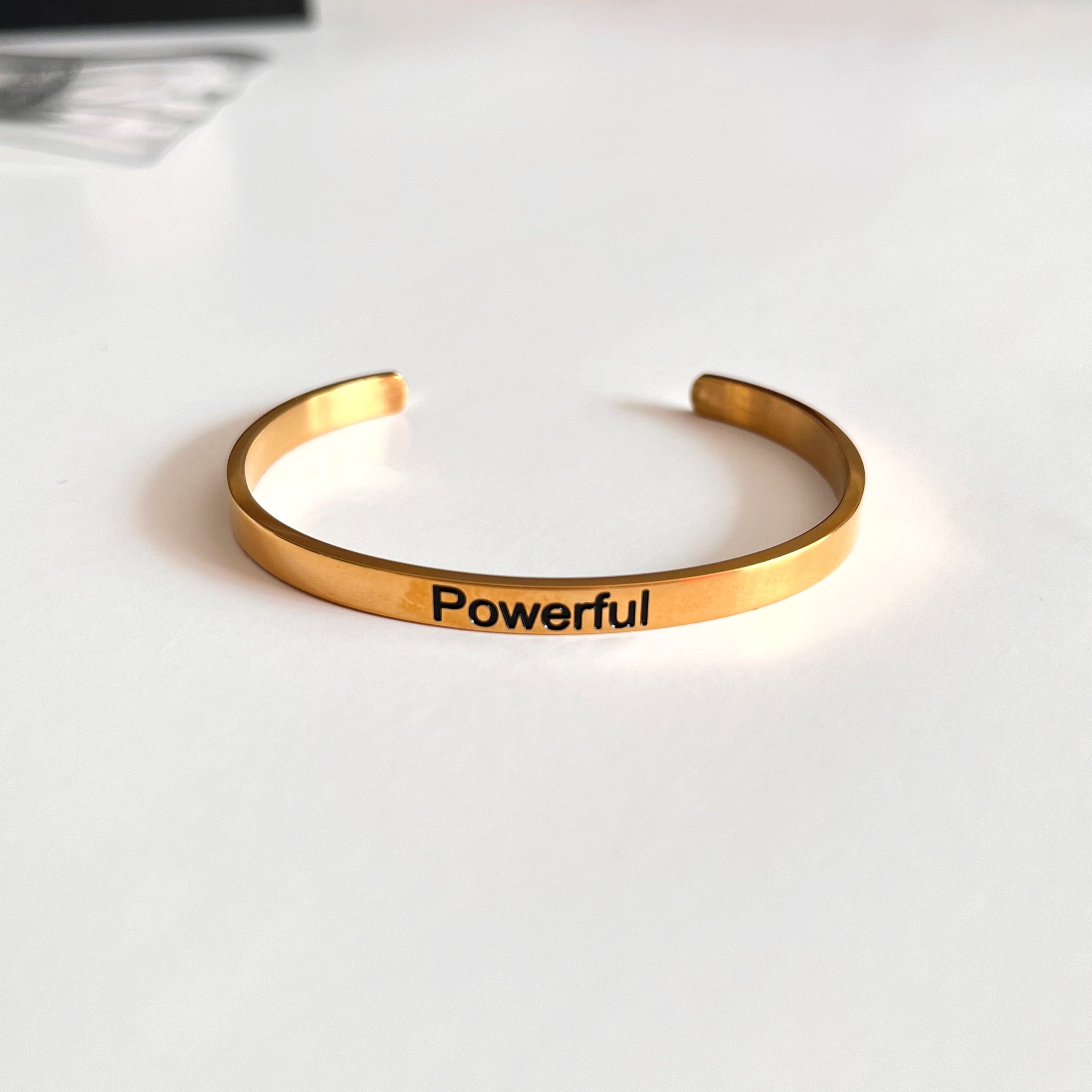 "Powerful" Bracelet Cuff