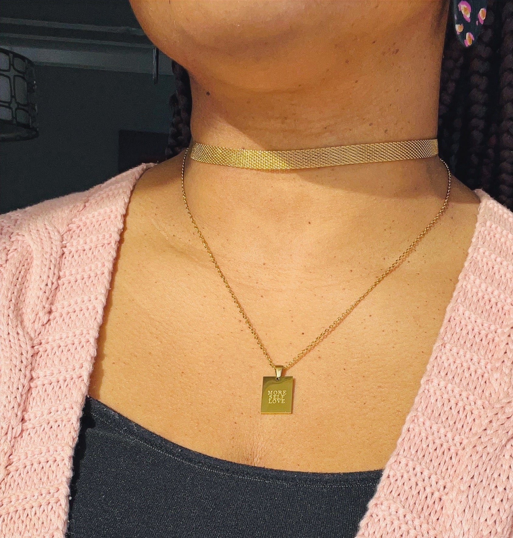 "Sassy" Herringbone Choker