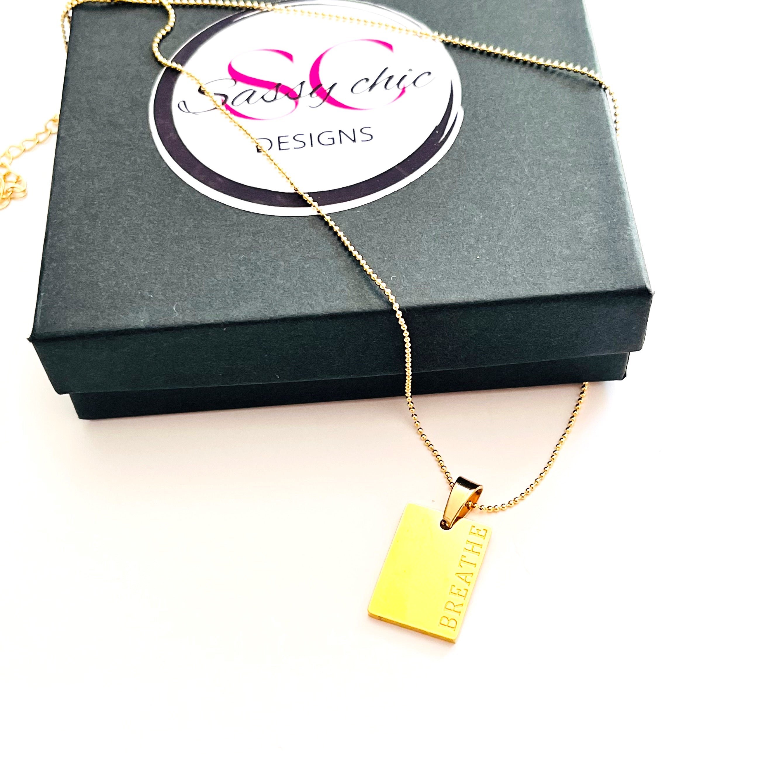 "Breathe" Necklace