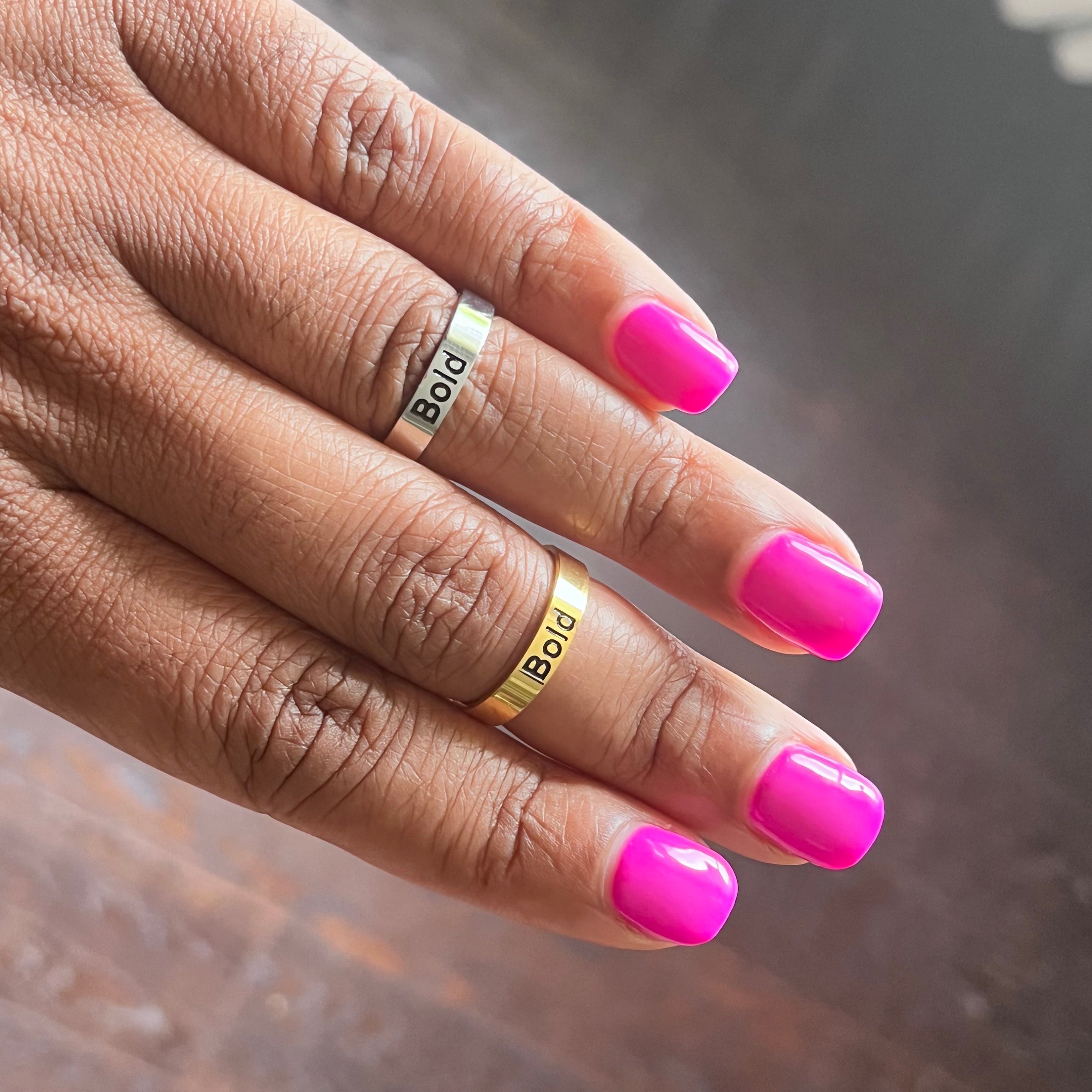 "Bold" Ring