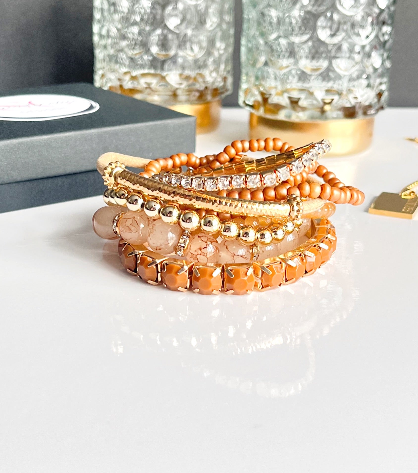 Neutral Brown Stack