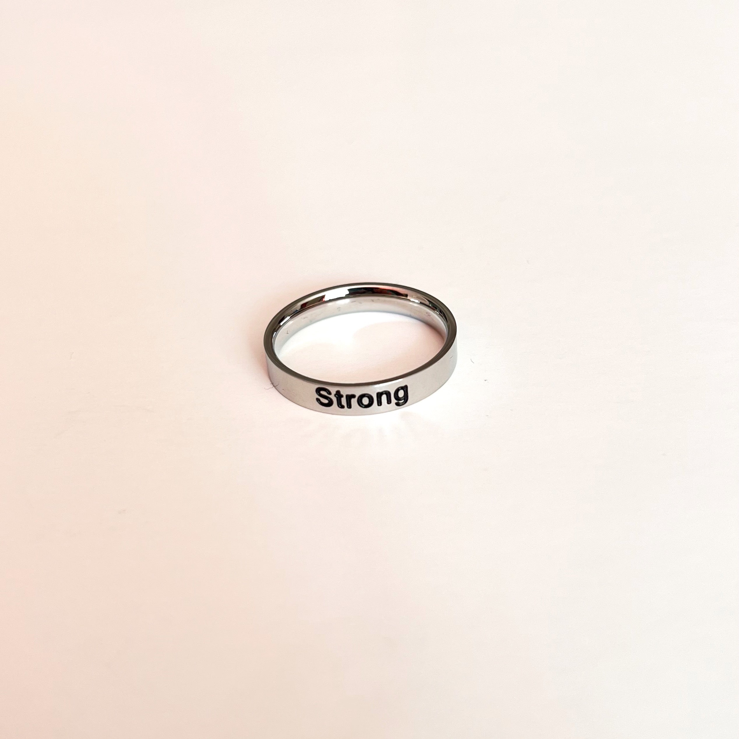 "Strong" Ring