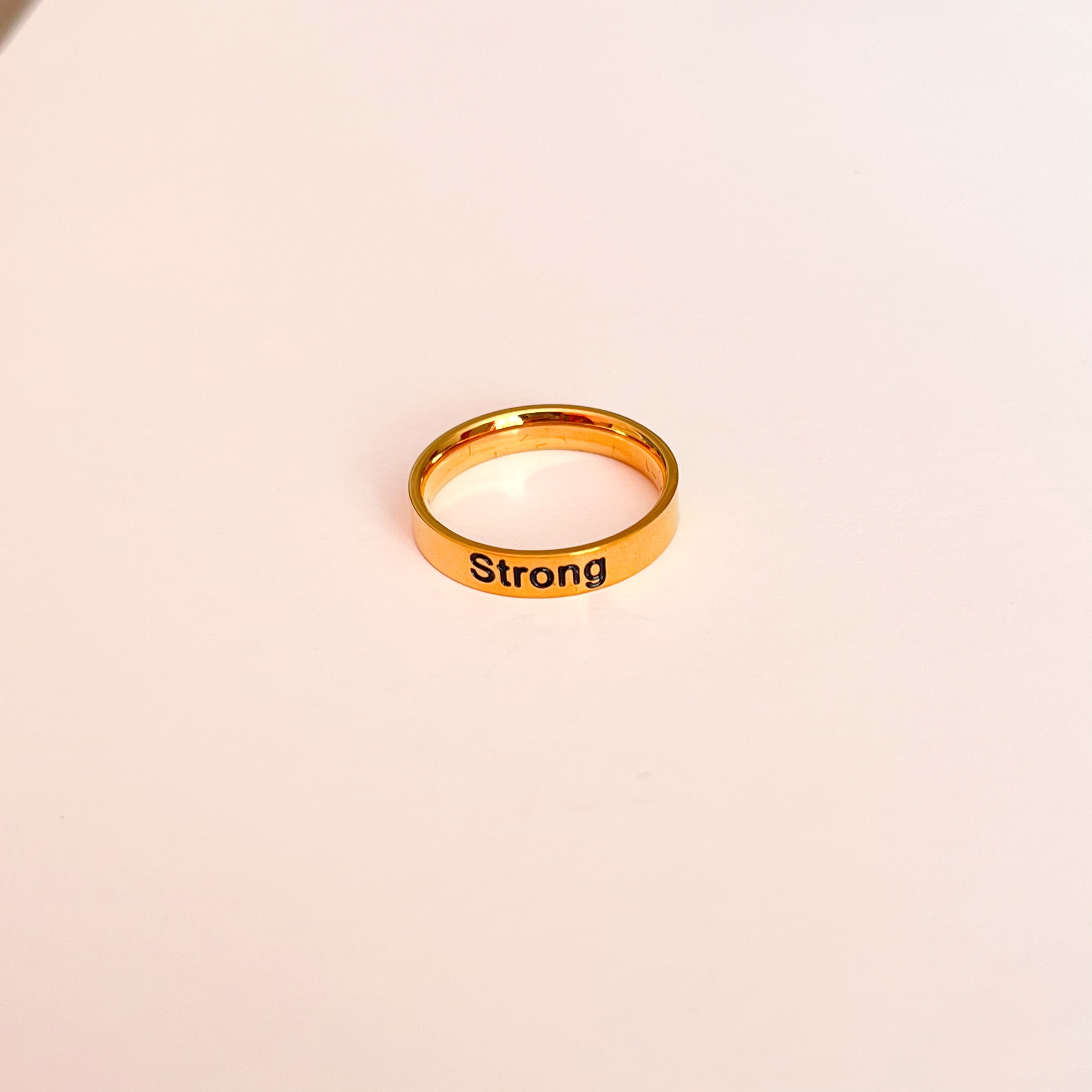 "Strong" Ring