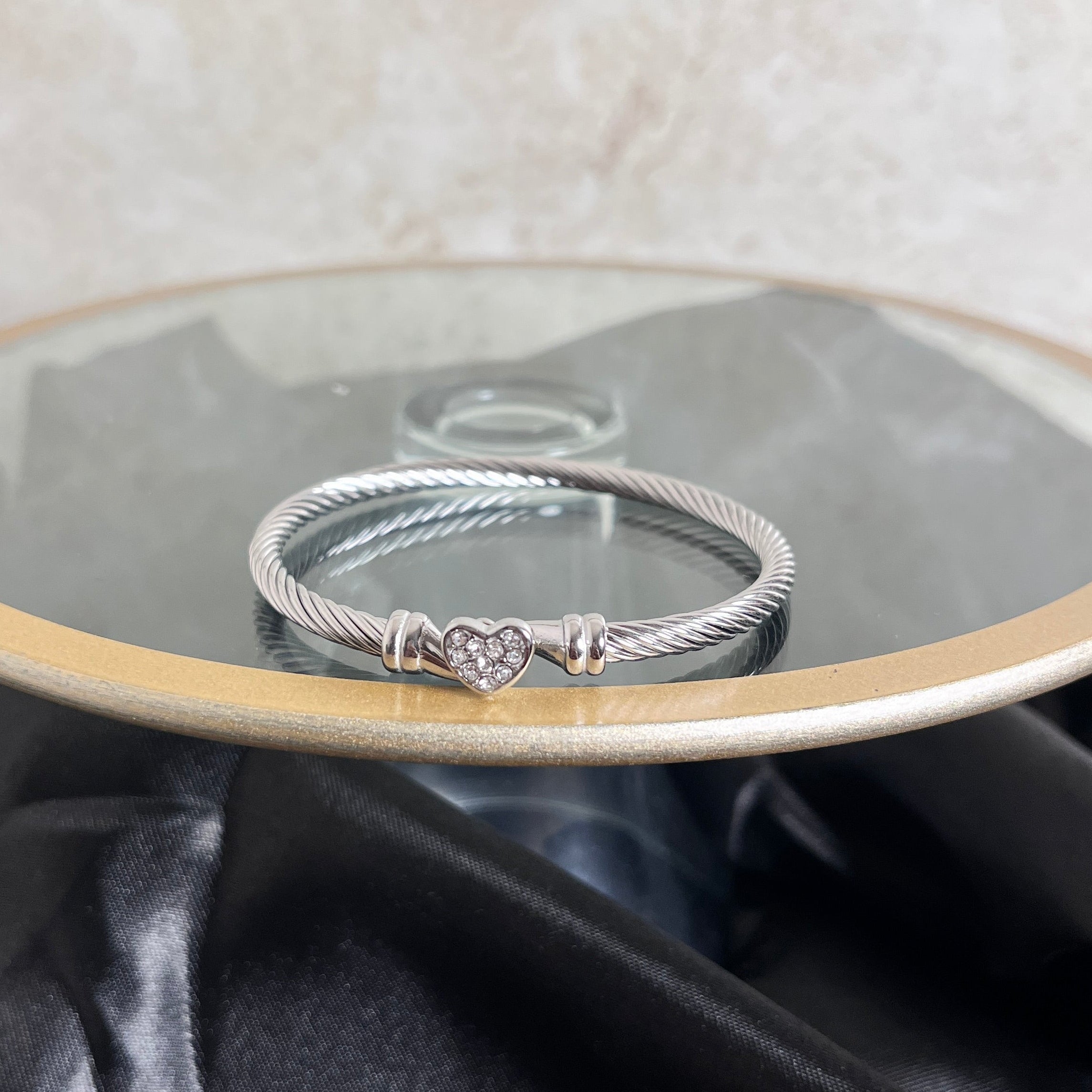 Forever Chic Heart Bracelet