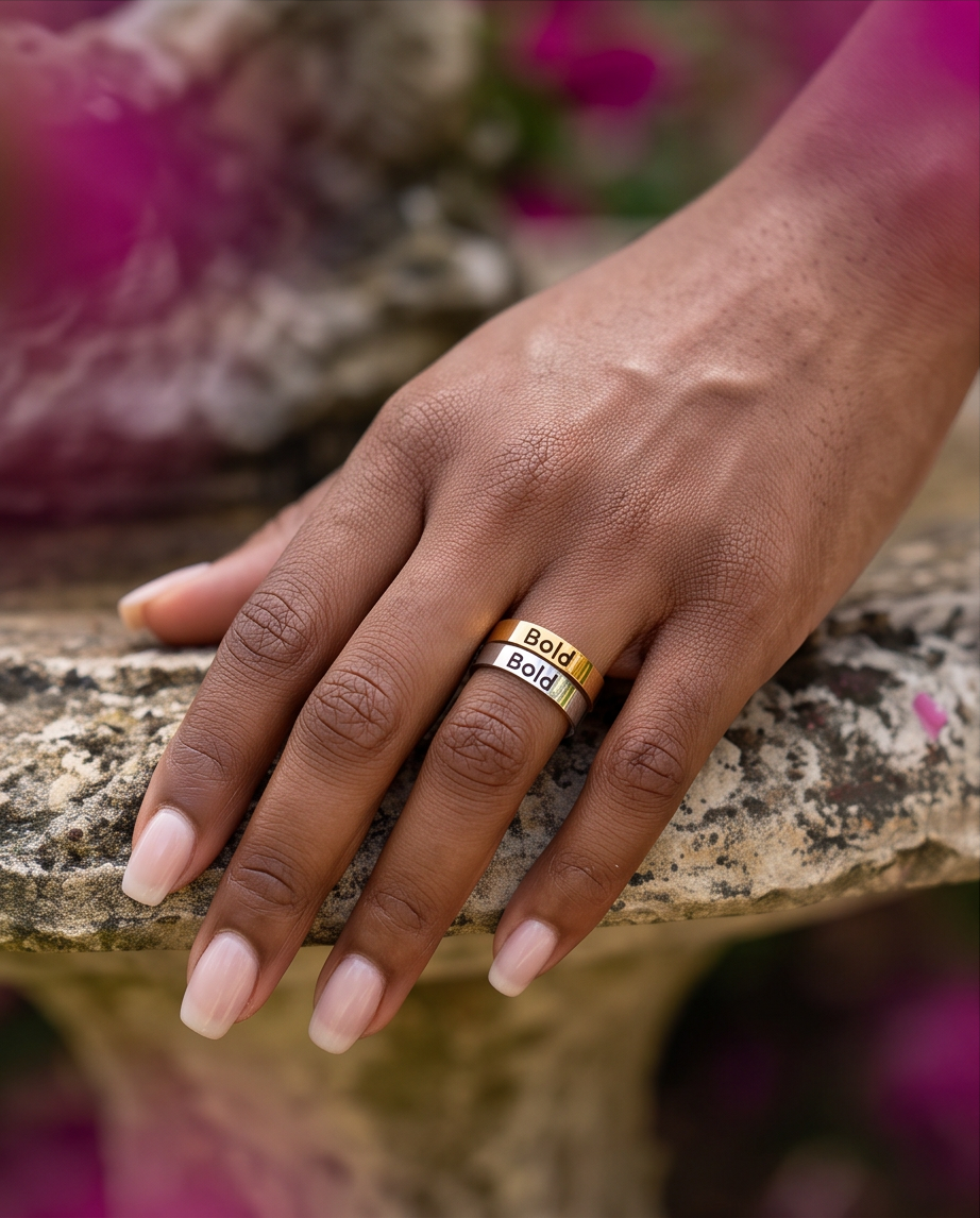 "Bold" Ring