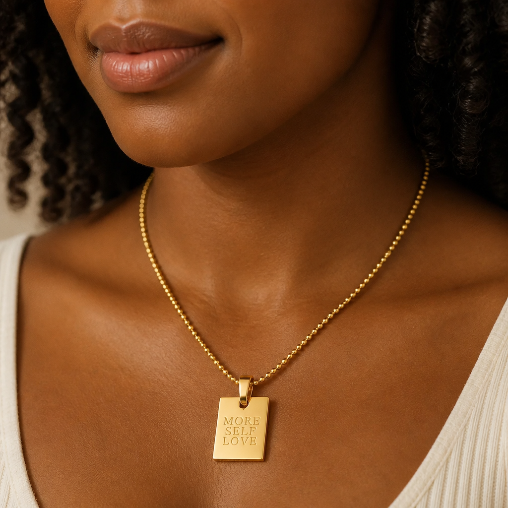 “More self love” Necklace